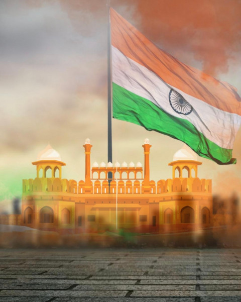 15th August Independence Day Photo Editing Background For Picsart & CB