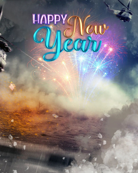 2023 Happy New Year Backgrounds HD For Snapseed Editing