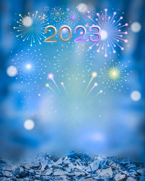 2023 New Year CB Photo Editing Background