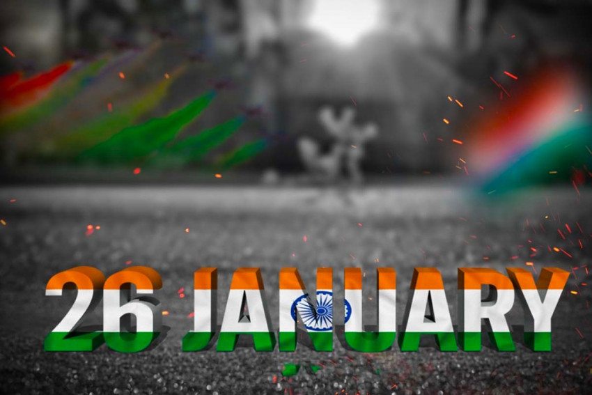 26 january Background With Indian Flag Photo Editing Hd