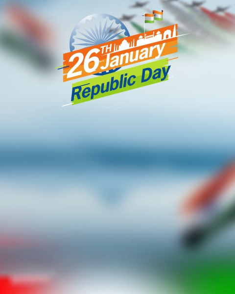26 January Republic Day Editing Background