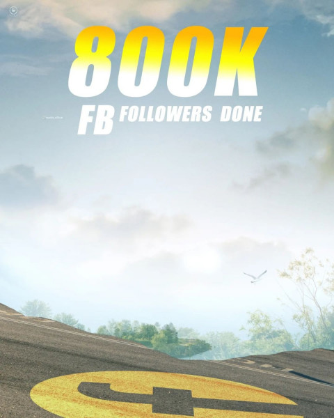 800K FB Followers Photo Editing Snapseed Background