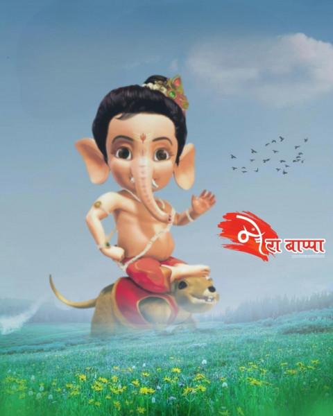 Bal Ganpati Bappa Photo Editing Images Download New Pics