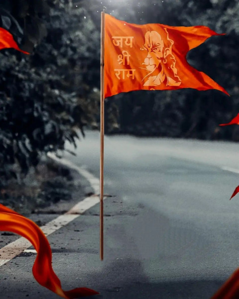 Bhagwa Flag Picsart Editing Background Full HD Images