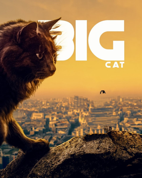 Big Cat Picsart Editing Background For CB