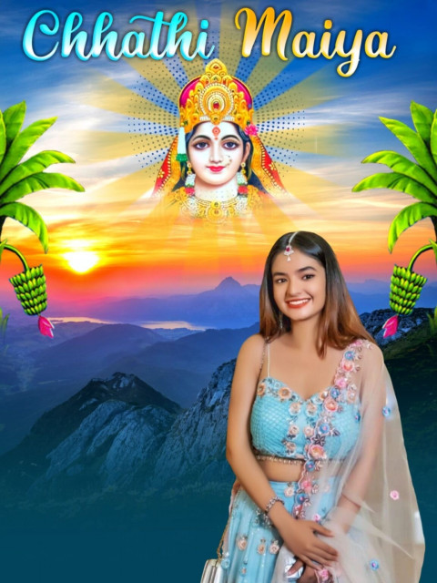 Chhath Puja CB Background for Photoshop Girls Editing