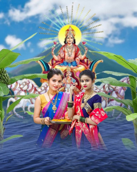 Chhath Puja Photo Editing Background HD Cb PicsArt