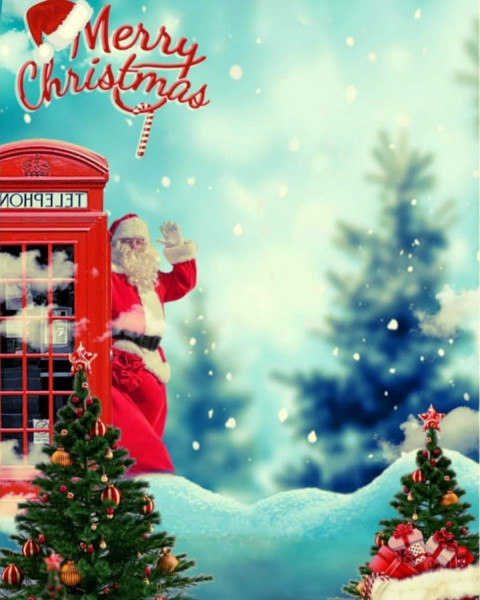 Christmas Tree Editing CB Background Full HD