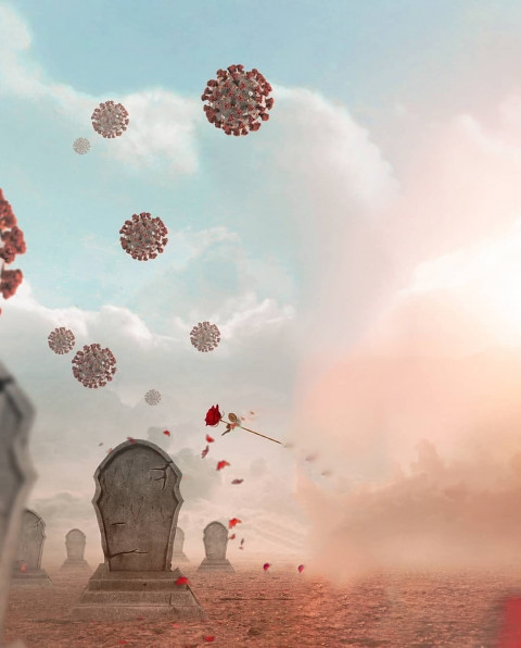 Coronavirus Viral Editing full HD Background