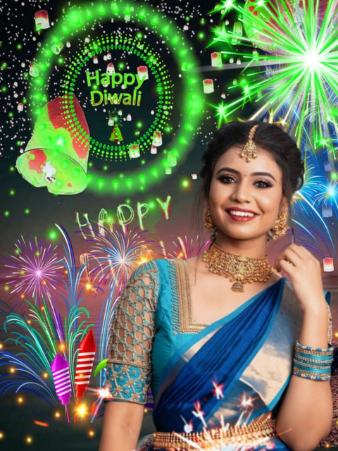 Diwali PicsArt Editing Background Full Stock Download Free With Girls