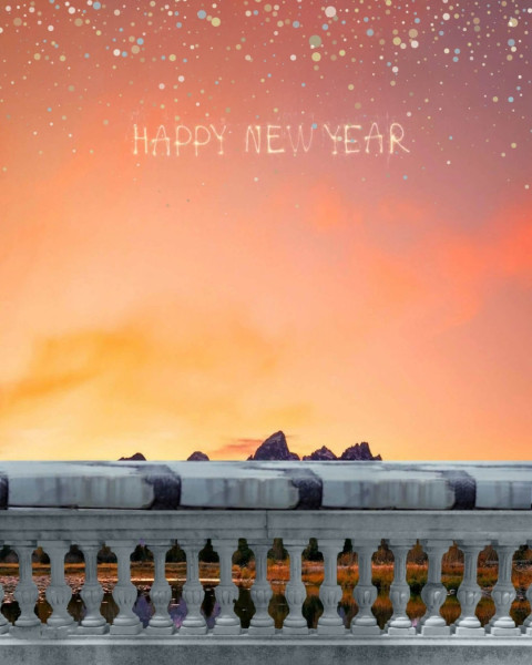 Download Photo Editing 2023 New Year HD Background