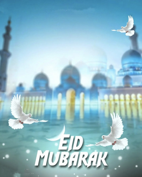 Eid Mubarak Photo Editing CB PicsArt Background Full HD