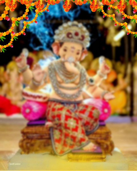 Ganesh Chaturthi CB PicsArt Editing Background New