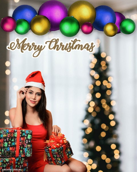 Girl Christmas Editing Background Full Hd