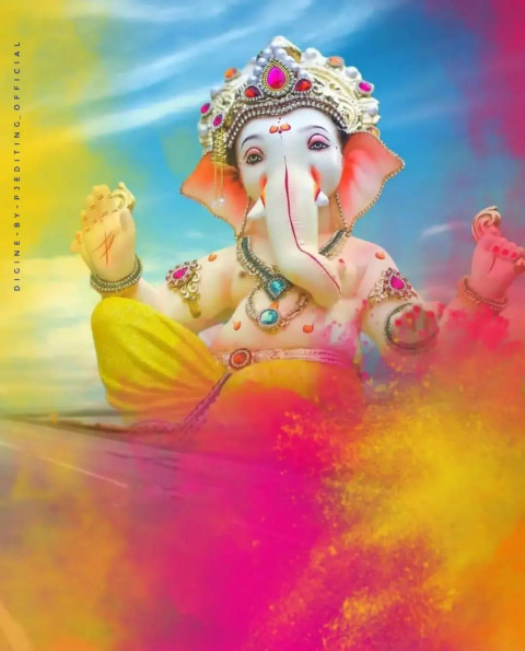God Ganpati Bappa CB Picsart Editing Background Download
