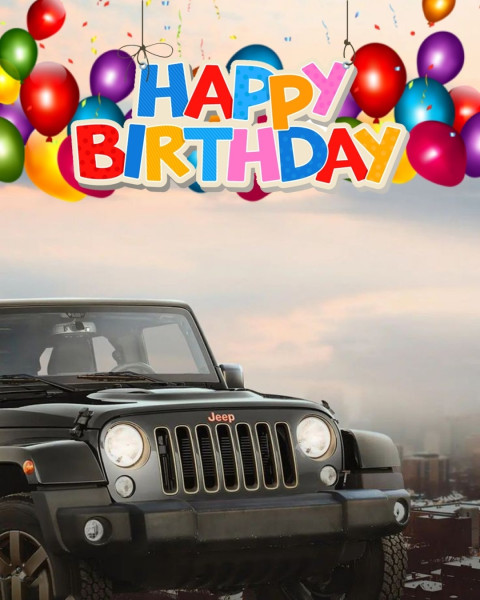 Happy Birthday Background For CB Editing