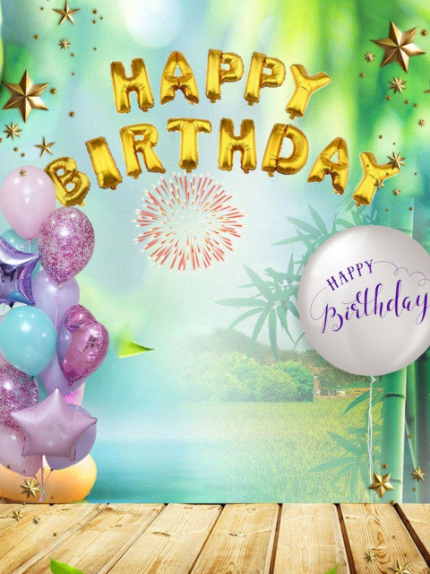 Happy Birthday HD Editing Background