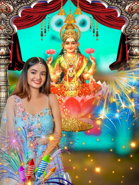 Happy Diwali Girls CB Editing Background Download