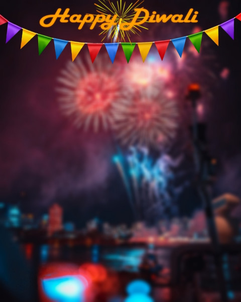 Happy Diwali Special PicsArt Editing Background