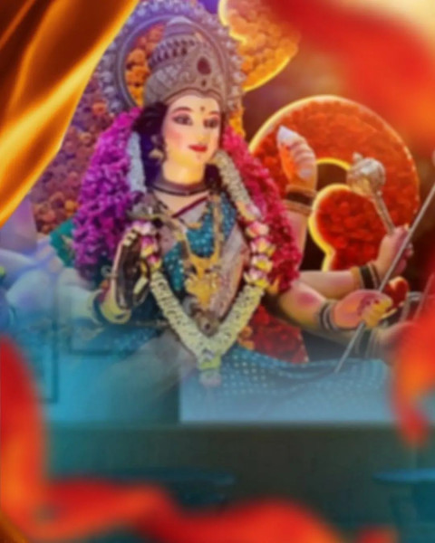 Happy Durga Pooja Background For Snapseed Editing Full HD