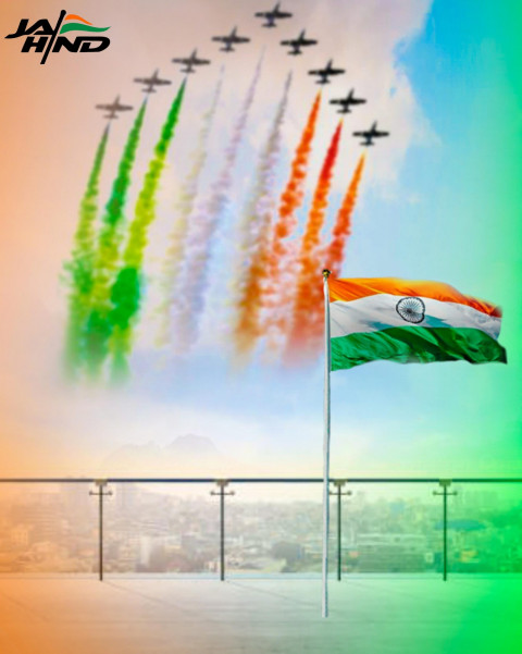 Happy Independence Day Background For Picsart Full HD New