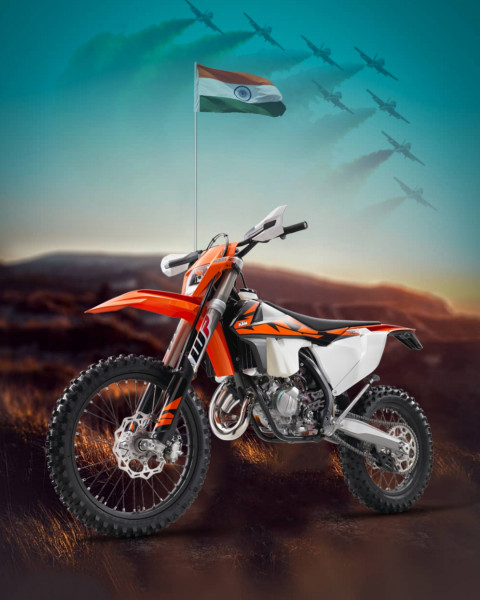 Happy Independence Day Photo Editing Background Wallpaper For Picsart Bike
