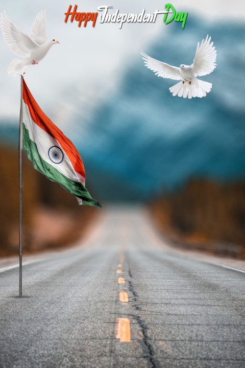 Happy Independence Day Tiranga Editing Background For CB PicsArt Free