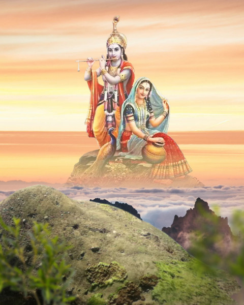 Happy Janmashtami CB Background For Photoshop Photo Editing New