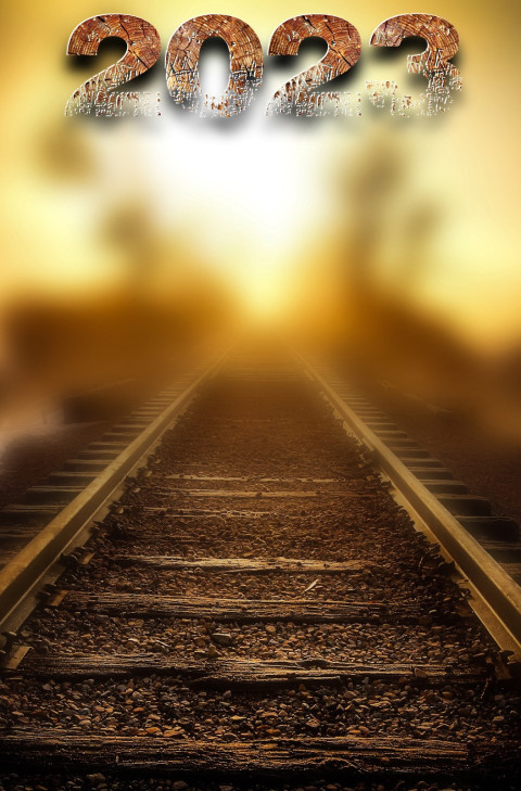 Happy Near Year 2023 Background HD For Photoshop Editing