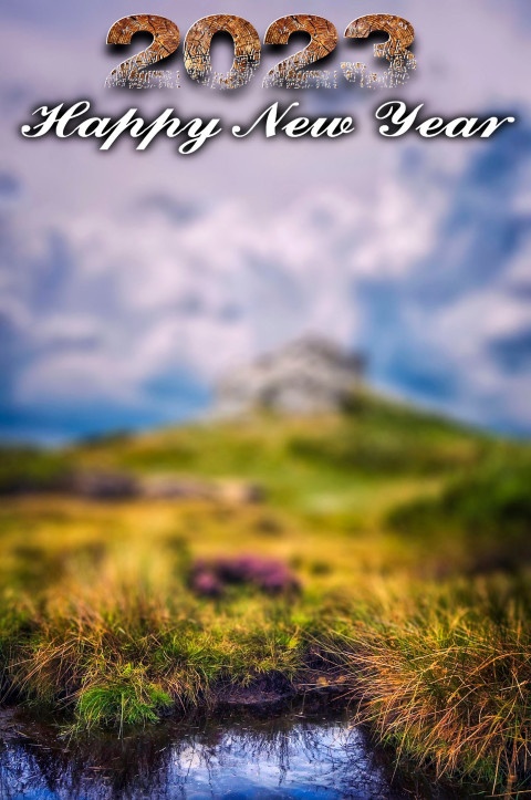 Happy Near Year 2023 Editing Manipulation CB Background Free