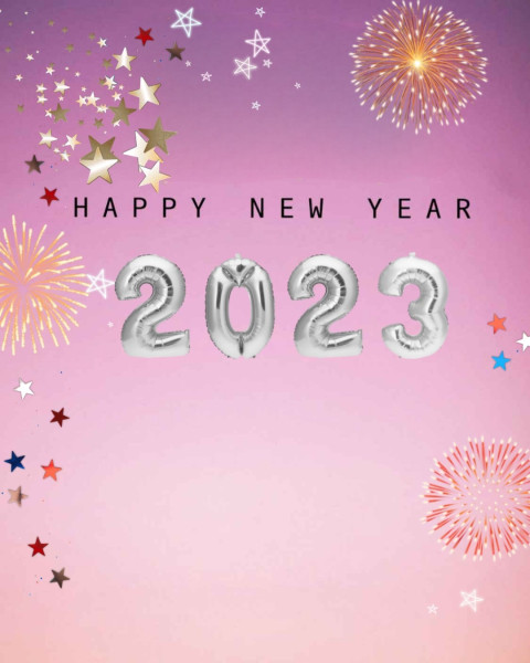 Happy New Year 2023 Editing Poster Background HD