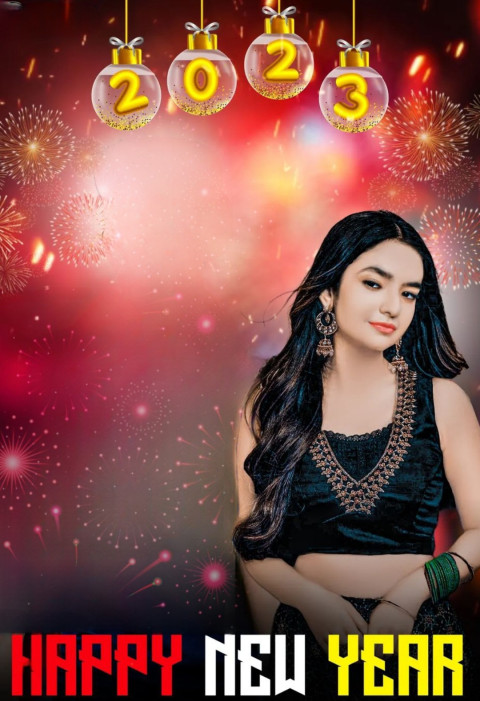 Happy New Year 2023 Hd Background For Editing