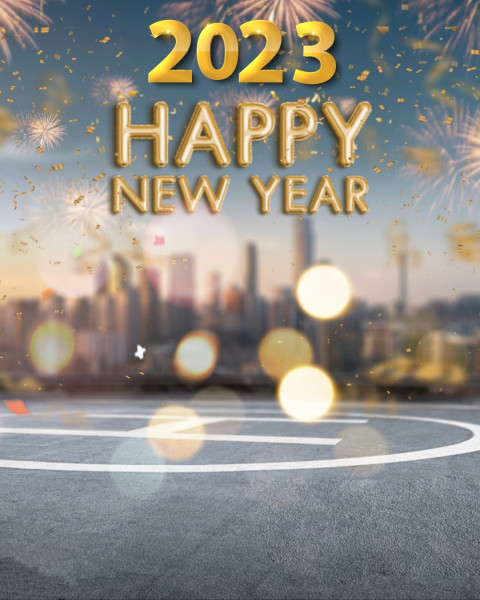 Happy New Year 2023  Photoshop Editing Background