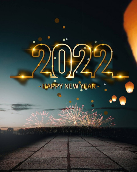 Happy New Year Background HD 2022 Cb PicsArt Editing