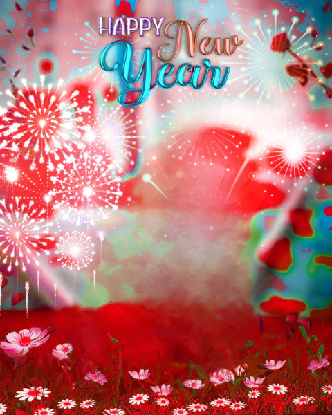 Happy New Year Editing 2023 CB Background