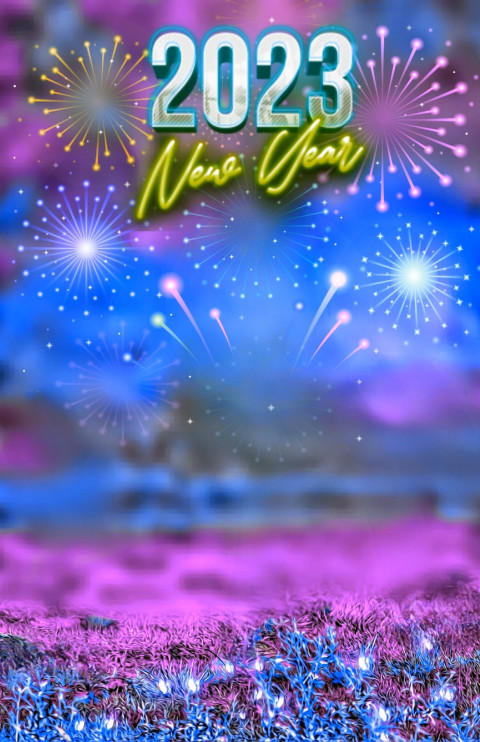 Happy New Year Photo Editing CB Background