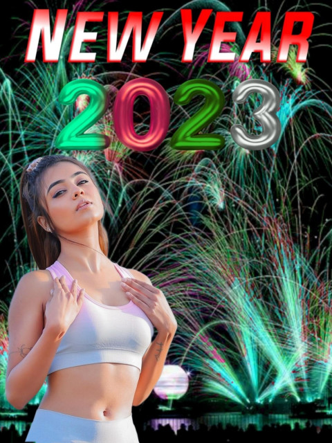 Happy New Year Photoshop CB Background