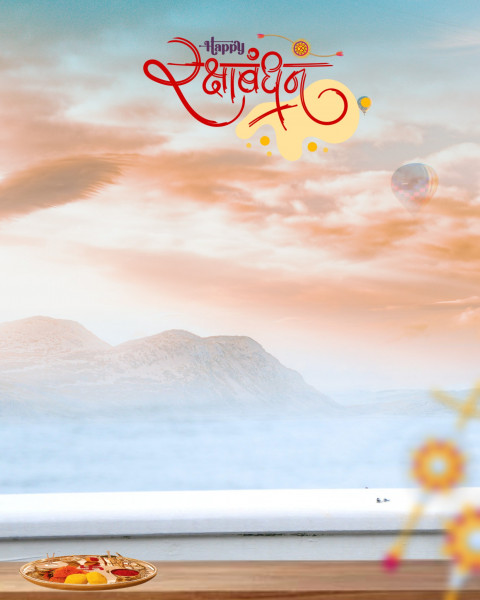 Happy Raksha Bandhan Background HD For CB PicsArt