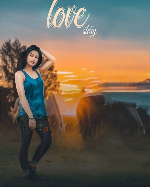 Happy Valentine Day PicsArt Background HD For Photo Editing