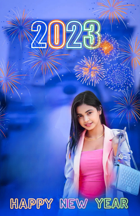 Hd Happy New Year 2023 CB Background For Editing