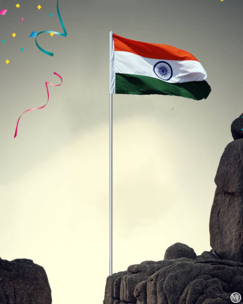 Independence Day 15 August Background Wallpaper For Picsart & CB Flag