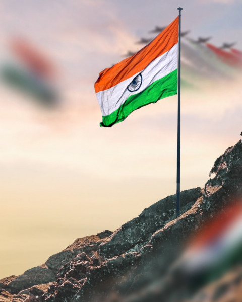 Independence Day Background For Picsart & Photoshop Editing