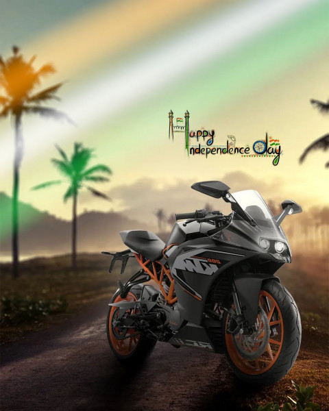 Independence Day Flag 15 August Editing Bike Background For CB PicsArt