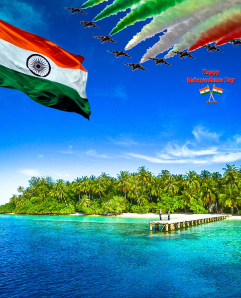 Independence Day HD Background For CB Picsart Photo Editing