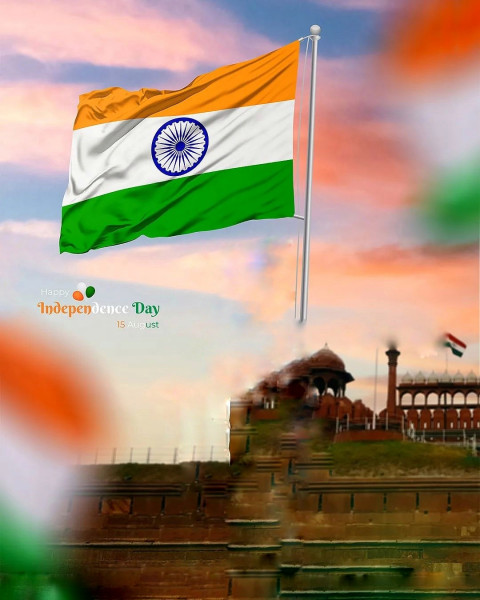 Indian Flag Backgrounds For 15 August Independence Day CB Picsart Editing