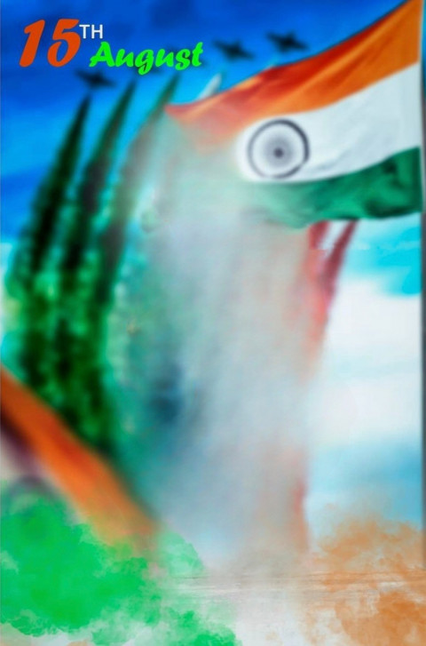 Indian Flag HD Backgrounds For Independence Day CB Photoshop Editing