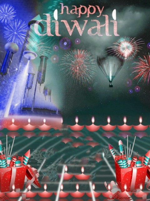 Latest Diwali Background for PicsArt Photo Editing