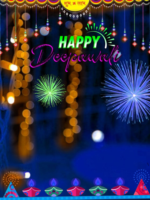 Latest Happy Deepawali CB Background for Photo Editing