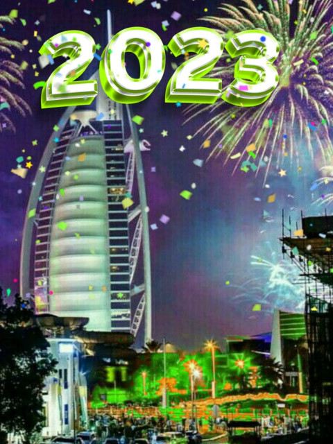 Latest Happy New Year 2023 Special CB Background New