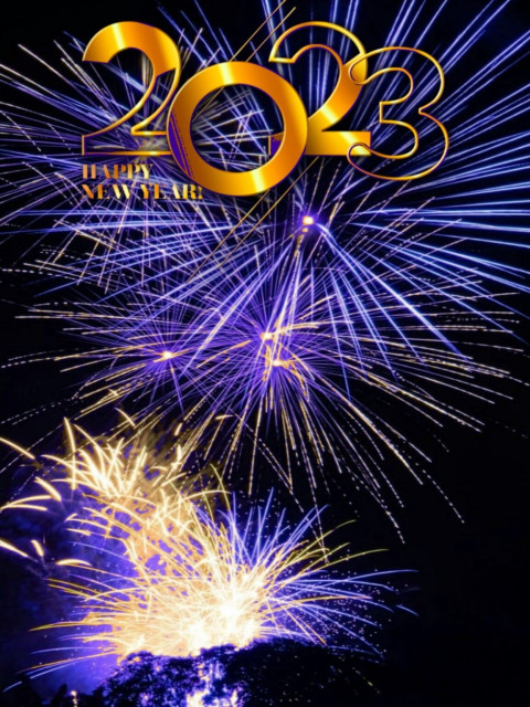 Latest Happy New Year Editing CB Background Full Stock 2023